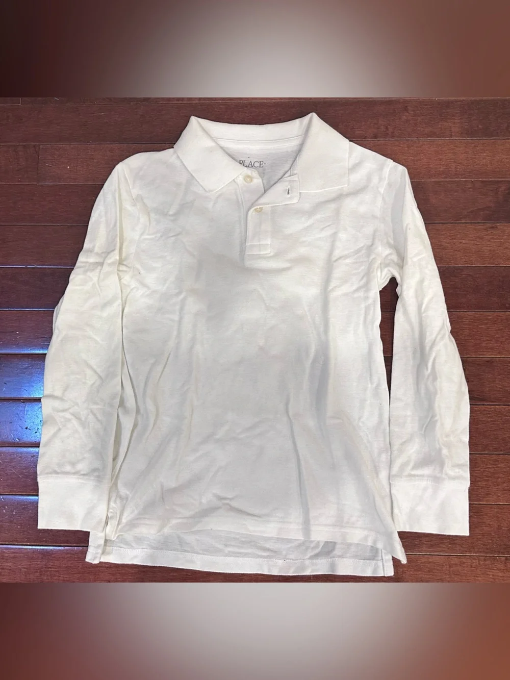 Two Children’s Place Uniform Shirts L/S